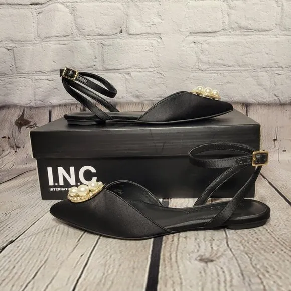 I.N.C. International Concepts Mateo for INC Victoria Ankle Strap Flats
