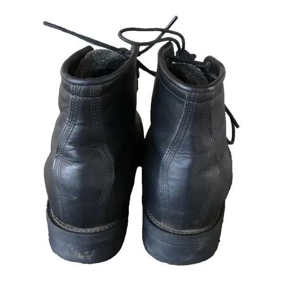 Indian Motorcycle Boots Mens Size 10 W Black Leather