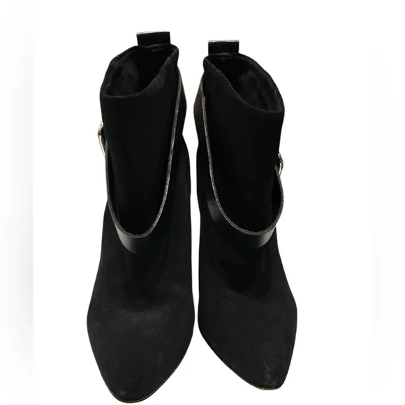 IRO Black Heeled Boots with Sleek Design
