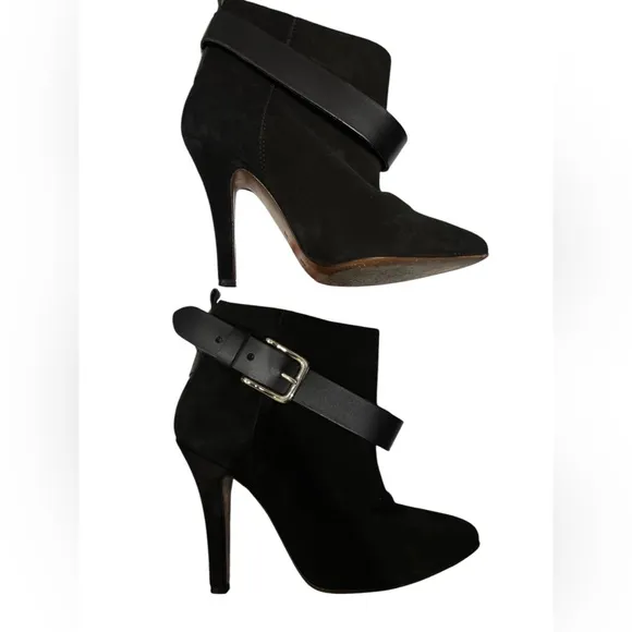 IRO Black Heeled Boots with Sleek Design