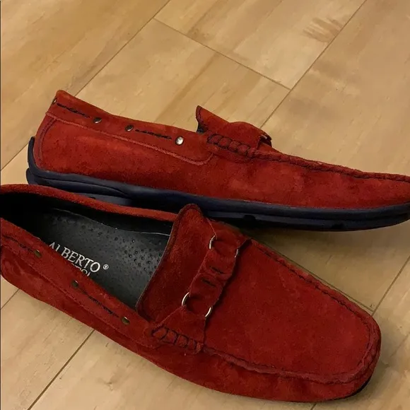Italian Suede (real leather) loafers
