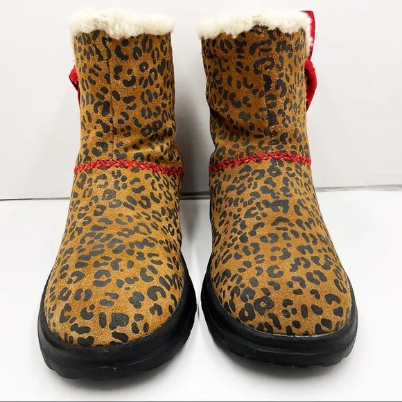{I❤UGG} Leopard Print Bootie