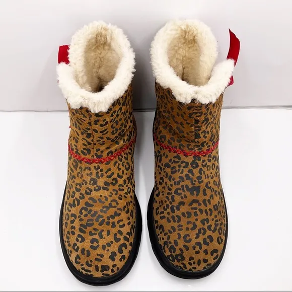{I❤UGG} Leopard Print Bootie