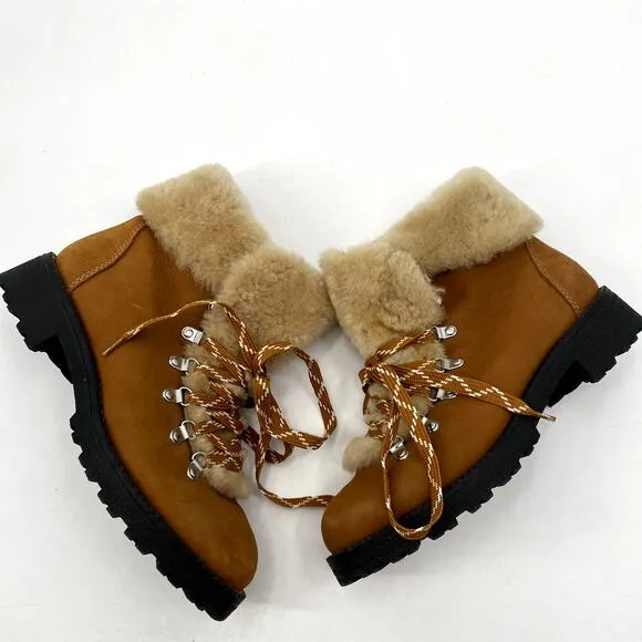 J. Crew brown Nordic Boots