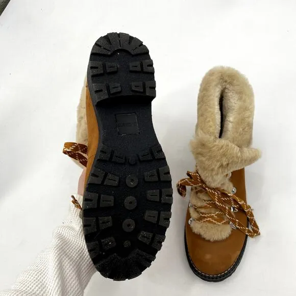 J. Crew brown Nordic Boots