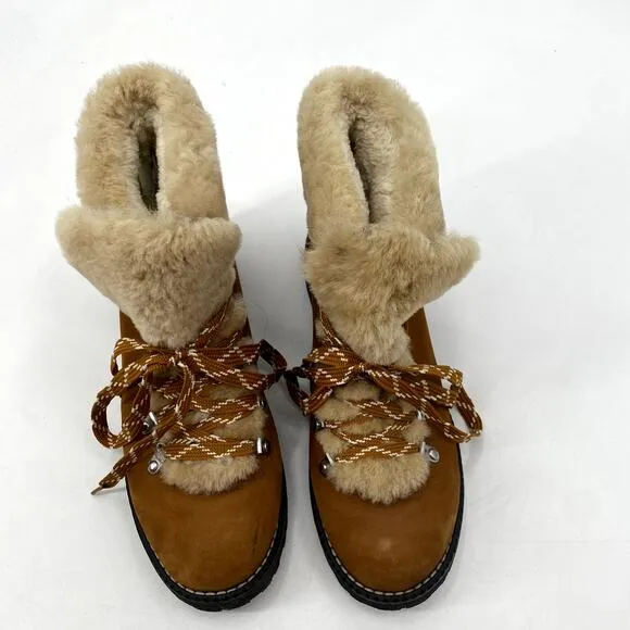 J. Crew brown Nordic Boots