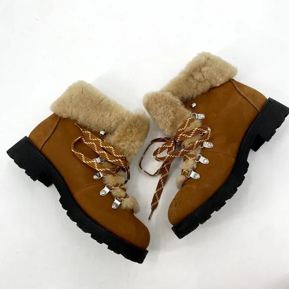J. Crew brown Nordic Boots