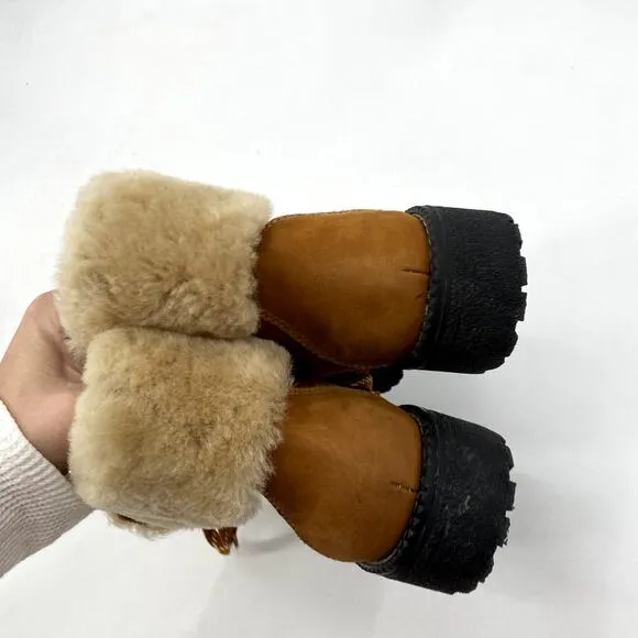 J. Crew brown Nordic Boots