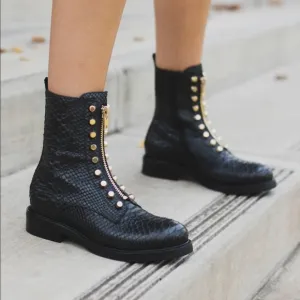 Jeffrey Campbell tonette studded boots size 6