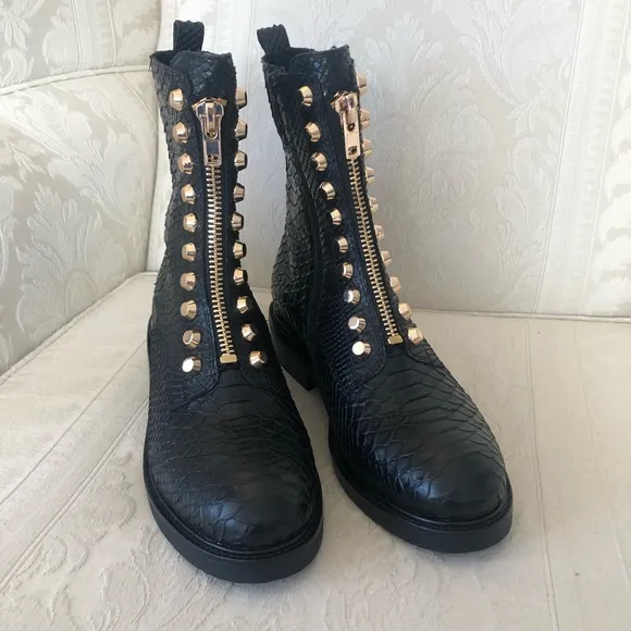 Jeffrey Campbell tonette studded boots size 6