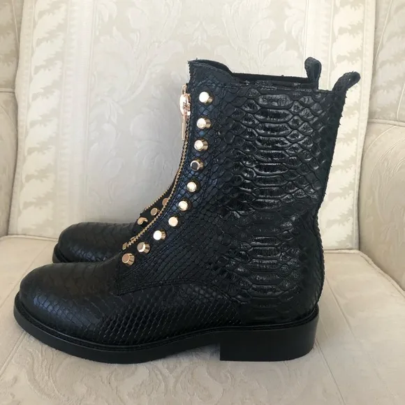 Jeffrey Campbell tonette studded boots size 6