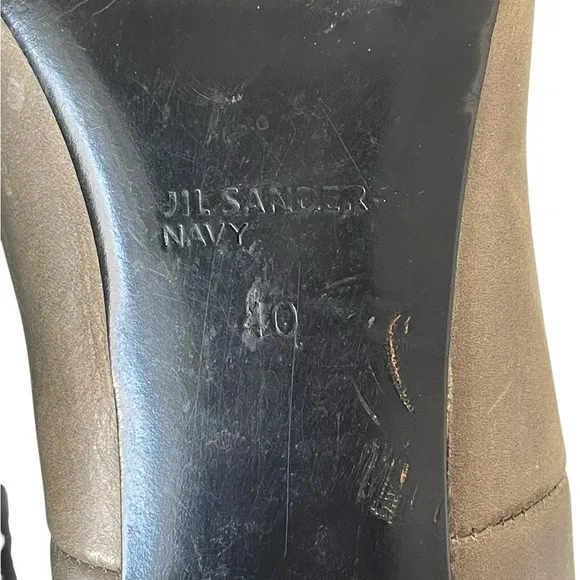 Jil Sander Women's Leather Boots Size:40