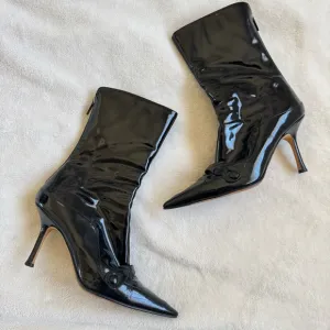 Jimmy Choo Patent Leather Boots