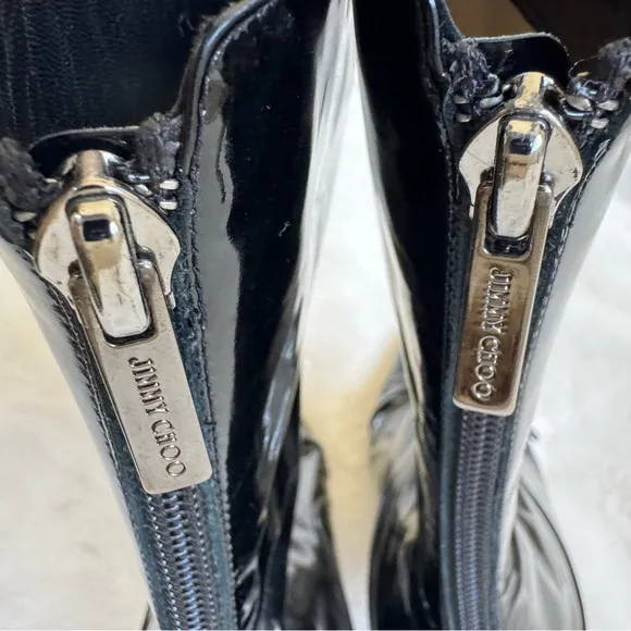 Jimmy Choo Patent Leather Boots