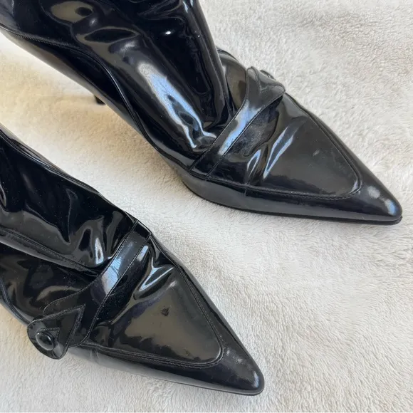 Jimmy Choo Patent Leather Boots