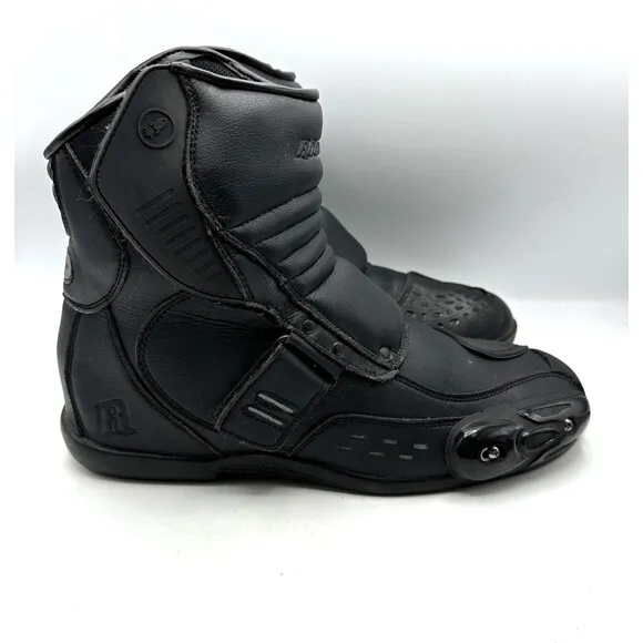 Joe Rocket Razor Motorcycle Boots Men's 13 BLACK