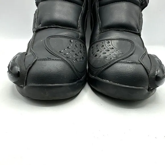 Joe Rocket Razor Motorcycle Boots Men's 13 BLACK