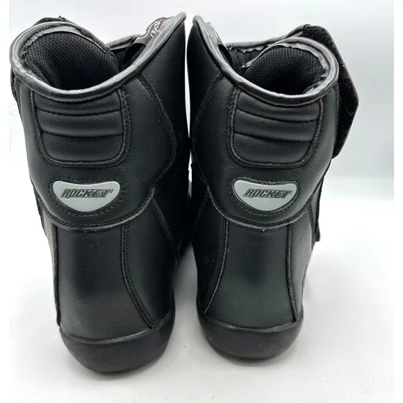 Joe Rocket Razor Motorcycle Boots Men's 13 BLACK