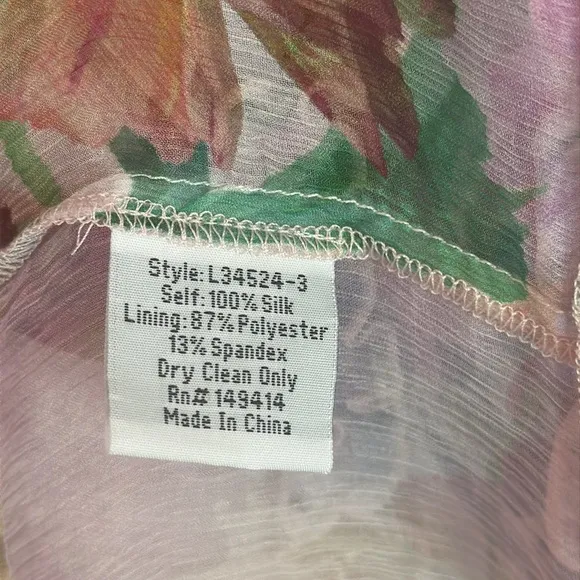 Johnny Was Fiona Silk Dress