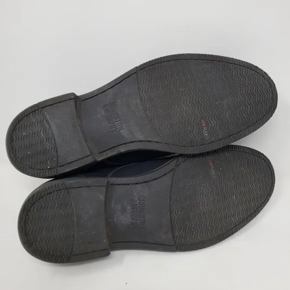 JOHNSTON &amp; MURPHY BARLOW 20-4877 Lace Dress Suede Shoes Size 9.5