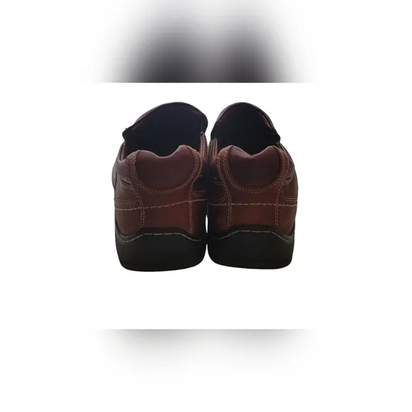 Johnston &amp; Murphy Leather Slip On Sheep Skin Waterproof XC4 System Sz 11