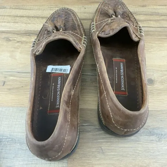 Johnston &amp; Murphy Men's Wave Walk Trek Waterproof Walking Shoes Size 12M