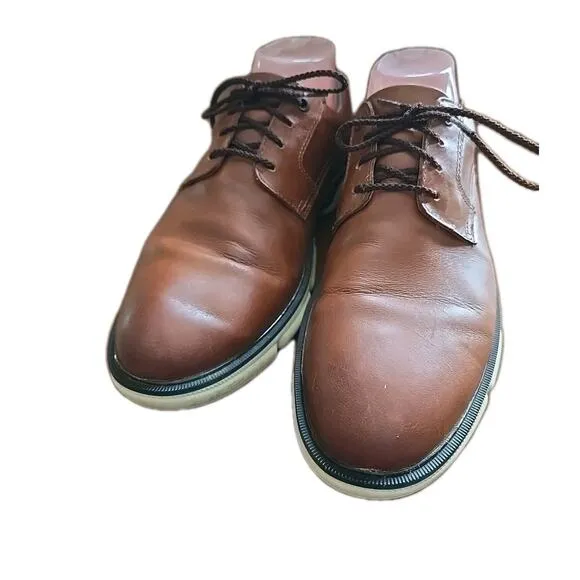 Johnston &amp; Murphy XC4 20-4572 Tanner Plain Toe Waterproof Shoes Men's Size 8.5M