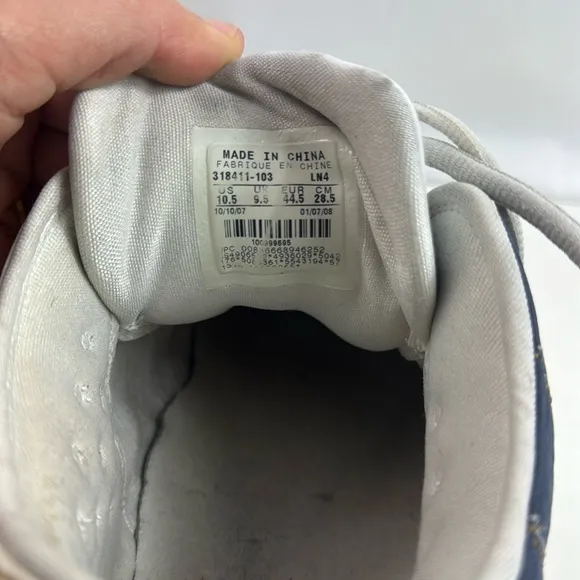 Jordan 12.5 Team Low Us Blue/White Men’s Shoes