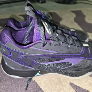 Jordan Athletic Shoes - Black and Purple