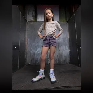 JUNIOR 1460 PASCAL IRIDESCENT LACE UP BOOTS dr martens