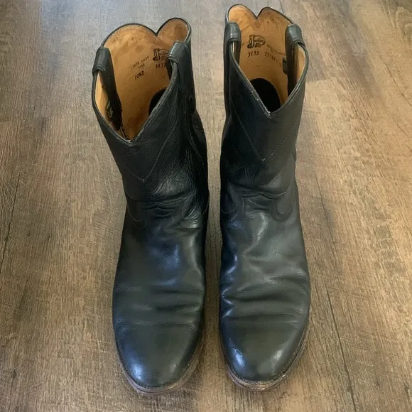 Justin Jackson 10&quot; Roper Boots  Men's Size 10.5 D