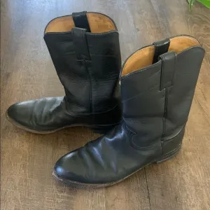 Justin Jackson 10&quot; Roper Boots  Men's Size 10.5 D