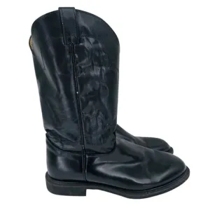 Justin Men's Western Cowboy Boots Black 13
