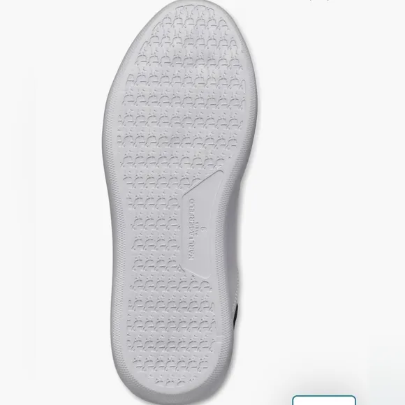 Karl Lagerfeld Paris White Shoes Size 1o.5With Dust Bags