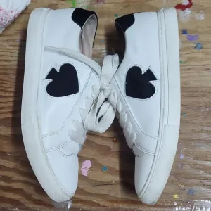 Kate Spade White and Black Athletic Shoes