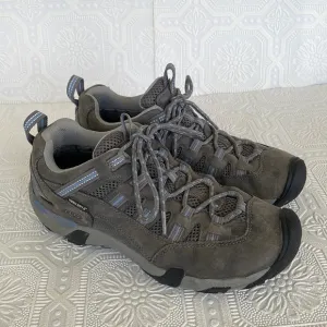 Keen Alamosa Blue and Grey Waterproof Hiking Shoe