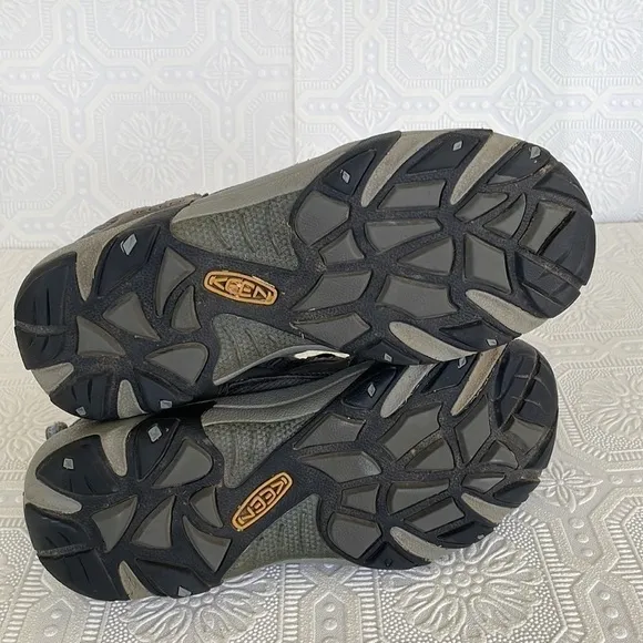 Keen Alamosa Blue and Grey Waterproof Hiking Shoe