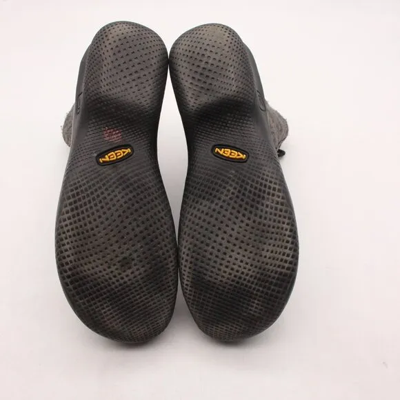 Keen Baby Bern Women's Size 7.5 Ankle Combat Boots Lace Up Black Leather Bootie
