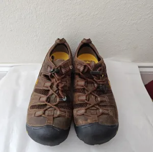 KEEN Detroit Soft Toe Leather Hiking Low Shoes