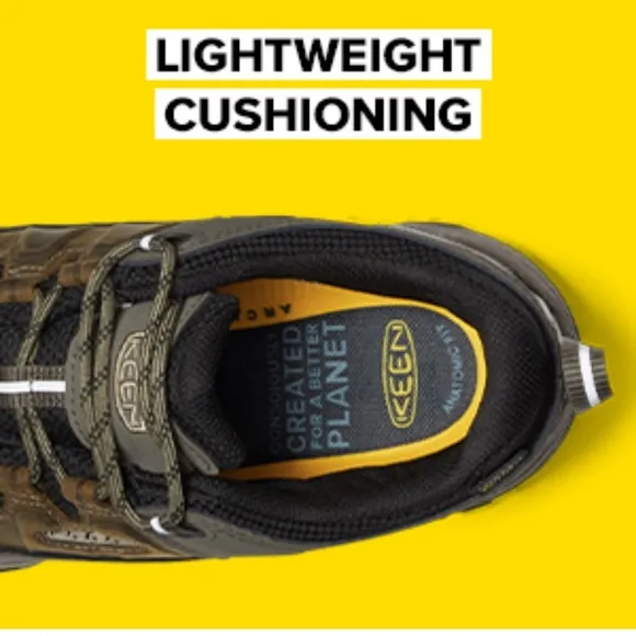 Keen Kids Targhee 3 Waterproof Hiking Grey And Black Shoes Size US 3