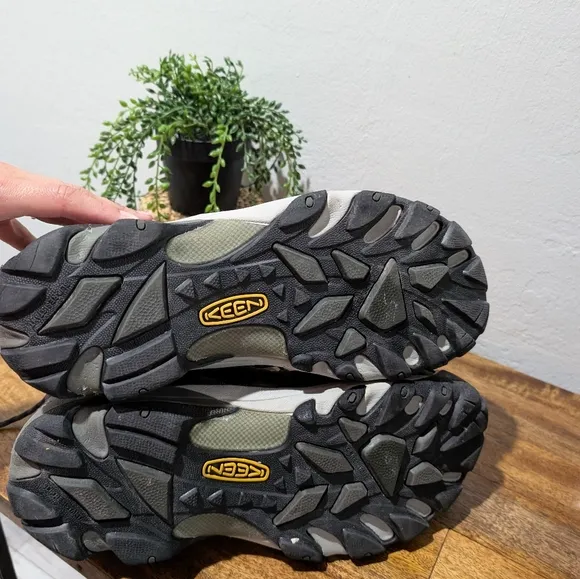 Keen Mens Flint Mid Steel Toe Boot Gray‎ Size 13D