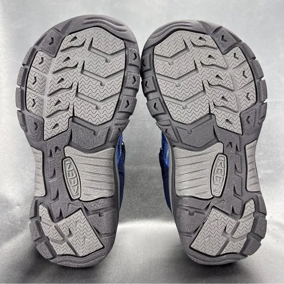 Keen Newport H2SHO Big Kids Size 1 Adjustable Shoes Blue Gray Outdoors Gorpcore