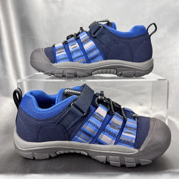 Keen Newport H2SHO Big Kids Size 1 Adjustable Shoes Blue Gray Outdoors Gorpcore