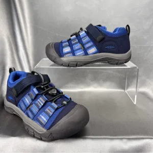 Keen Newport H2SHO Big Kids Size 1 Adjustable Shoes Blue Gray Outdoors Gorpcore