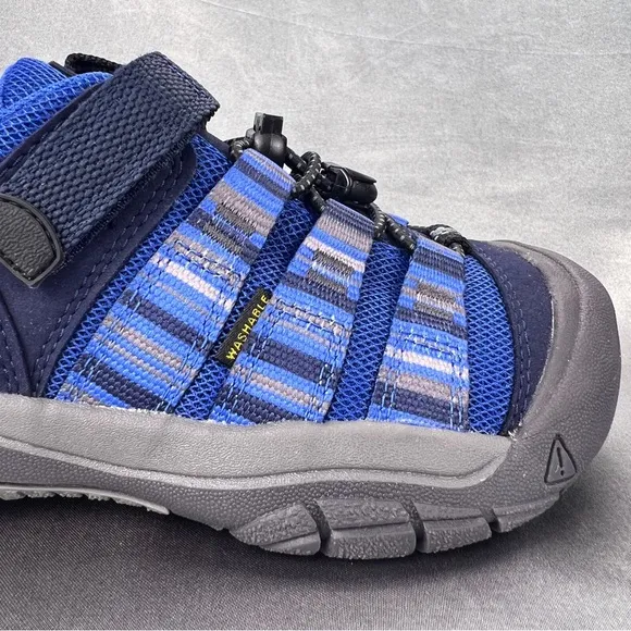Keen Newport H2SHO Big Kids Size 1 Adjustable Shoes Blue Gray Outdoors Gorpcore