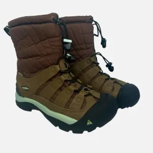 Keen Shellback Keep Warm Winter Snow Boots 200G Insulation Brown Women 7