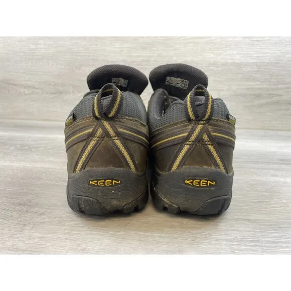 Keen Targhee II 1012213 Men's 11.5 Brown Leather Waterproof Hiking Sneaker Shoes