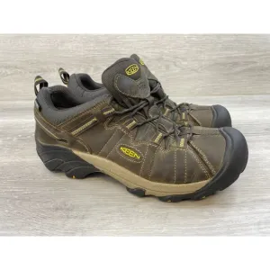 Keen Targhee II 1012213 Men's 11.5 Brown Leather Waterproof Hiking Sneaker Shoes