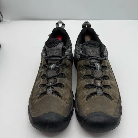 Keen Targhee III Mens 8 Hiking Shoes Trail Trekking Sneakers Low Leather 1017785