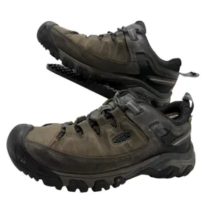 Keen Targhee III Mens 8 Hiking Shoes Trail Trekking Sneakers Low Leather 1017785